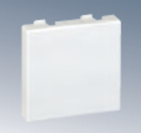 SIMON - PLACA 45x45mm CIEGA BLANCO NIEVE