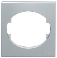 NIESSEN - MARCO 2 ELEM.HORIZ.TACTO PLATA