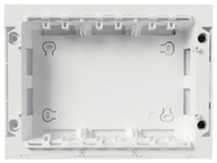 NIESSEN - ZÓCALO DE SUPERFICIE 3 COLUMNAS BLANCO