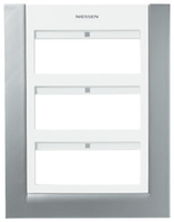 NIESSEN - PLACA EMBELLECEDORA PARA 18 MÓDULOS BL/PL