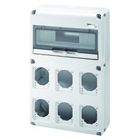 GEWISS - CUA.DISTR.Q-DIN 14M 6 FRONT.BS.16/32A