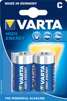 VARTA - BLISTER PILA ALKALINA LR14 1.5V 64014