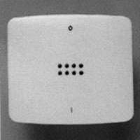 NIESSEN - TECLA BIPOLAR C/VISOR S.ARCO COBRE