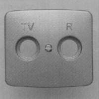 NIESSEN - PLACA TOMA TV S.ARCO COBRE