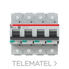 ABB - INT.AUT.MAGNETOTÉRMICO S804P-C100 4P 100A C 50kA