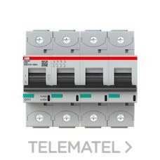 ABB - INT.AUT.MAGNETOTÉRMICO S804P-C80 4P 80A C 50kA