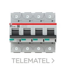 ABB - INT.AUT.MAGNETOTÉRMICO S804P-K80 4P 80A K 50kA