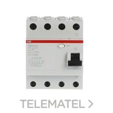 ABB - DIF.FH204AC-63/0,3 4P 63A AC 300mA