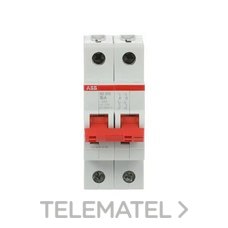 ABB - INTERRUPTOR SECCIONADOR SD202/16 2P 16A