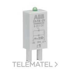 ABB - DIODO+LED VD 6-24VCC A1+A2 CR-P/M42V