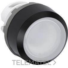 ABB - PULSADOR BLANCO RASANTE MP1-11W LUMIN.