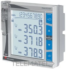 CARLO GAVAZZI - MEDIDOR TRIFÁSICO MODULAR WM20-96 AV53H CON DISPLAY