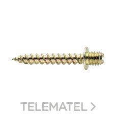 CELO - TORNILLO TIRAFONDO ABRAZ.M6x30 BICROMATADO - Imagen 2