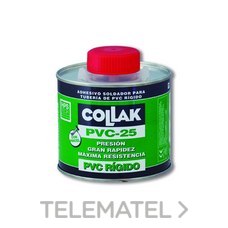 COLLAK - ADHESIVO SOLD.PVC-25 PINCEL 500ml