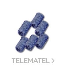 COLLAK - BOLSA LANA ACERO (10uds.)