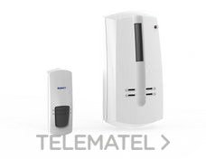 DINUY - CJTO.TIMBRE ENCHUF.230V+PULS.PILAS ALCANCE 100m