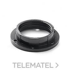 FAMATEL - ARANDELA NEGRA PORTALAMP.E-27 - Imagen 2