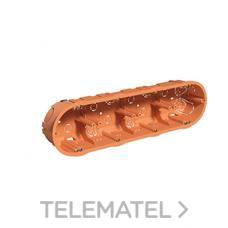 FAMATEL - CAJA MECANISMO CUADRUPLE P/PARED HUECA