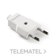 FAMATEL - CLAVIJA 10A-250V BLANCO - Imagen 2