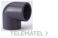 FERRO-PLAST - CODO 90 H-H d.90 S.LISA PVC