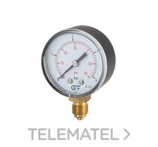 GENEBRE - MANOMETR.53mm SALIDA LATER.0-10KG3820010 - Imagen 2