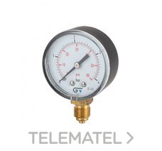 GENEBRE - MANOMETR.53mm SALIDA LATER.0-6KG 382006 - Imagen 2