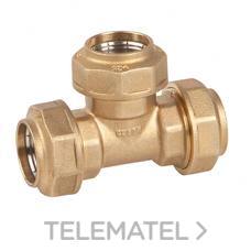 GENEBRE - RACOR T TRIPLE ACOPLAM.3/4"x25 PN16 LT - Imagen 3