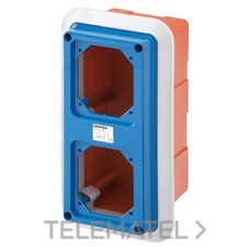 GEWISS - CAJA FDO.C/ADAPT.BASE BLOQ.VERT.SBF IP55 - Imagen 2