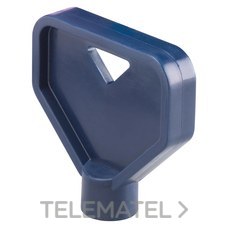 GEWISS - LLAVE TRIANGULAR PARA ARMARIOS - Imagen 2