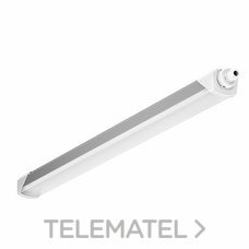 GEWISS - LUMINARIA ESTANCA LED ELIA WL 1200 OPAL DIFUSORA 4000K SIST.CTROL.LIN.PSTE.BL