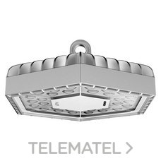 GEWISS - LUMINARIA ESALITE HB 16K DALI 4000 K (CRI>80) ÓPTICA 90° CLASE I PLATA IP66