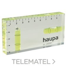 HAUPA - NIVEL DE BURBUJA ACRILICO "HUPmini"