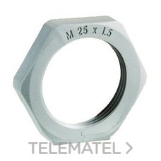 INTERFLEX - TUERCA NORMANYL PG 16 GRIS