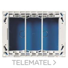 NIESSEN - CAJA DE EMPOTRAR DE 3 COLUMNAS - Imagen 2