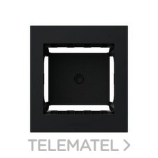 NIESSEN - CAJA SUPERFICIE IP40 1 VENTANA NEGRO