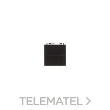 NIESSEN - CONMUTADOR 2 MÓDULOS ZENIT ANTRACITA - Imagen 2