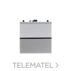 NIESSEN - CONMUTADOR 2 MÓDULOS ZENIT PLATA - Imagen 2