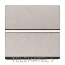 NIESSEN - INTERRUPTOR MONOPOLAR 2 MÓDULOS ZENIT PLATA - Imagen 2