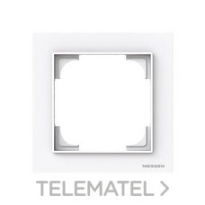 NIESSEN - MARCO 1 ELEMENTO ALBA BLANCO MATE