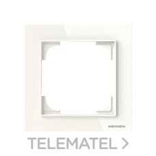 NIESSEN - MARCO 1 ELEMENTO ALBA CRISTAL BLANCO