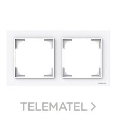 NIESSEN - MARCO 2 ELEMENTOS ALBA BLANCO BRILLO