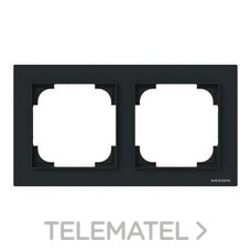 NIESSEN - MARCO 2 ELEMENTOS ALBA NEGRO MATE