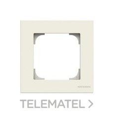 NIESSEN - MARCO BÁSICO DE 1 ELEMENTO SKY BLANCO SOFT