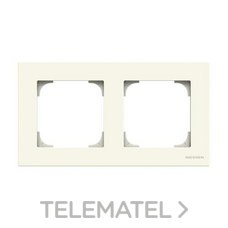 NIESSEN - MARCO BÁSICO DE 2 ELEMENTOS SKY BLANCO SOFT