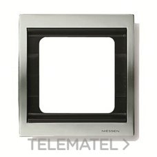 NIESSEN - MARCO DE 1 ELEMENTO OLAS TITANIO - Imagen 2