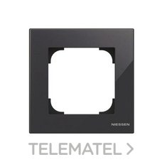NIESSEN - MARCO DE 1 ELEMENTO SKY NIESSEN CRISTAL NEGRO