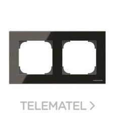 NIESSEN - MARCO DE 2 ELEMENTOS SKY CRISTAL NEGRO