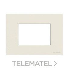 NIESSEN - MARCO DE 3 MÓDULOS CAJA AMERIC.ZENIT BLANCO - Imagen 2