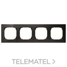 NIESSEN - MARCO DE 4 ELEMENTOS SKY CRISTAL NEGRO