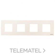 NIESSEN - MARCO DE 4 ELEMENTOS ZENIT BLANCO - Imagen 2